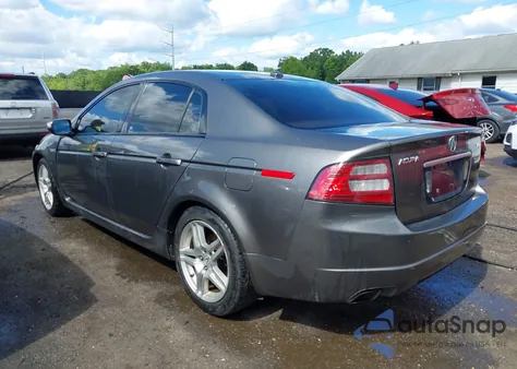 2008 Acura Tl 3.2 из США, поврежденный, VIN 19UUA66278A034390